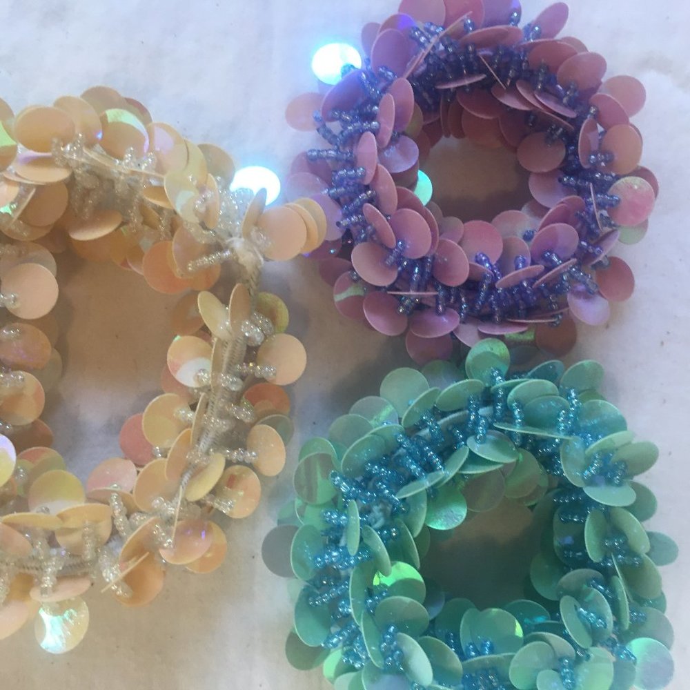 Sequins Wardrobe Stretch Bracelets